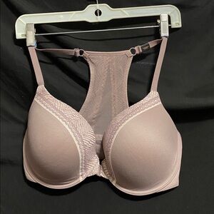 NWT Victoria’s Secret body Victoria perfect shape DRK TAN lace razorback bra